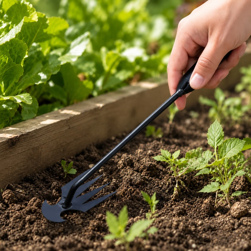 2 in 1 Garden Rake Manual Seed - Gardening Tools To Remove Grass recension och pris
