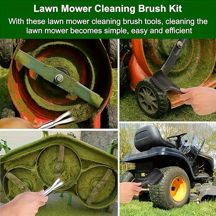 2 Pack Lawn Mower Deck Cleanin - Gardening Tools To Remove Grass recension och pris