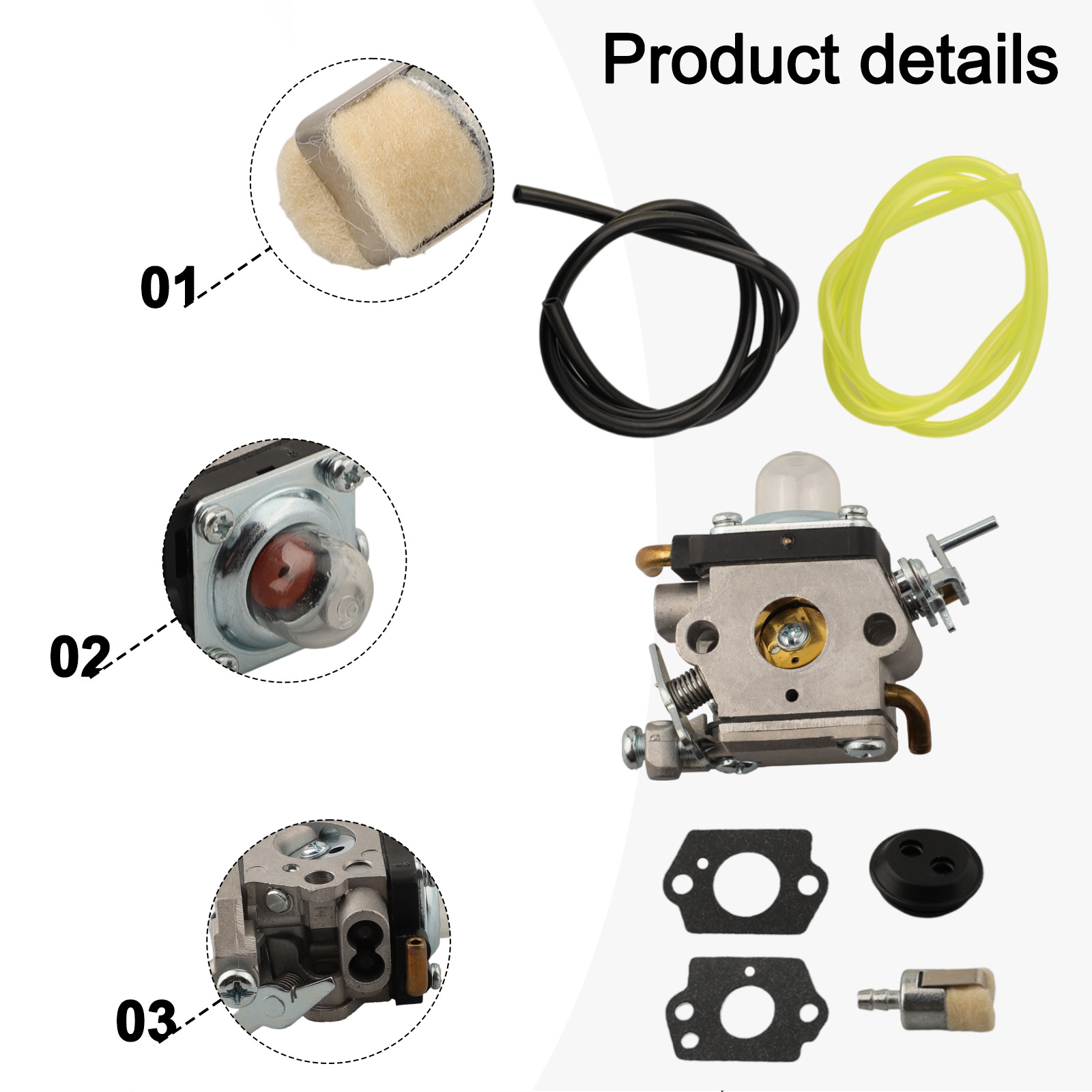 523012401 Carburetor Chainsaw  - Gardening Tools With Names And Pictures recension och pris