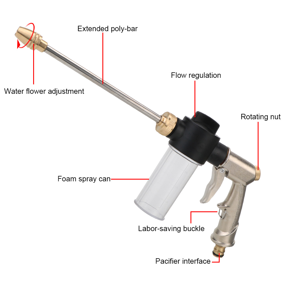 Long Foam Washer Car High Pres - Gardening Tools Types recension och pris